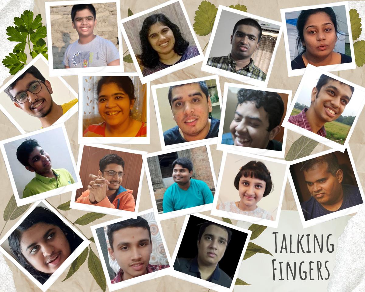 ‘Talking Fingers’ is a book by autistic individuals that displays the thinking minds