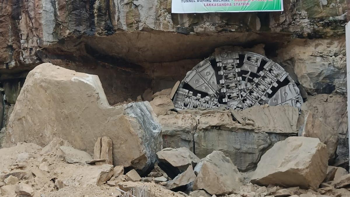 Tunnel Boring Machine Rudra finally achieves breakthrough after being stuck for over six months