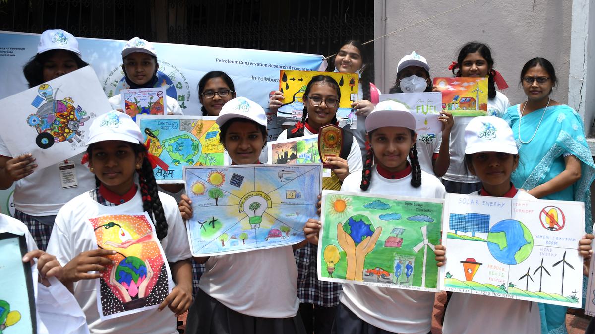 Friday Activity: Poster Making (Energy Conservation) | Naini Valley School