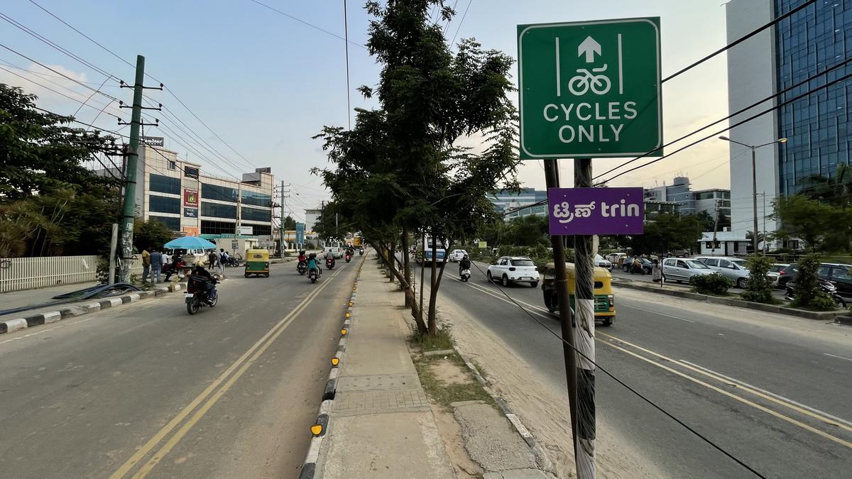 This is how Bengaluru’s longest cycle lane disappeared slowly