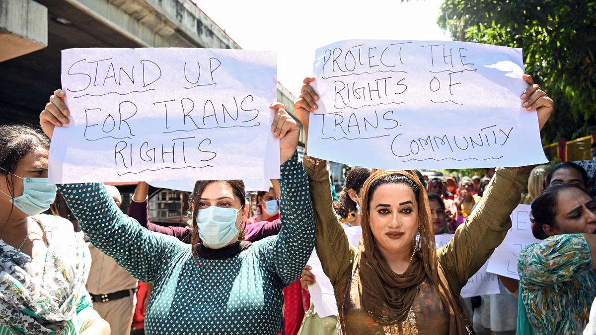 Transgender community members hold rally in Jammu, seek reservation in assembly