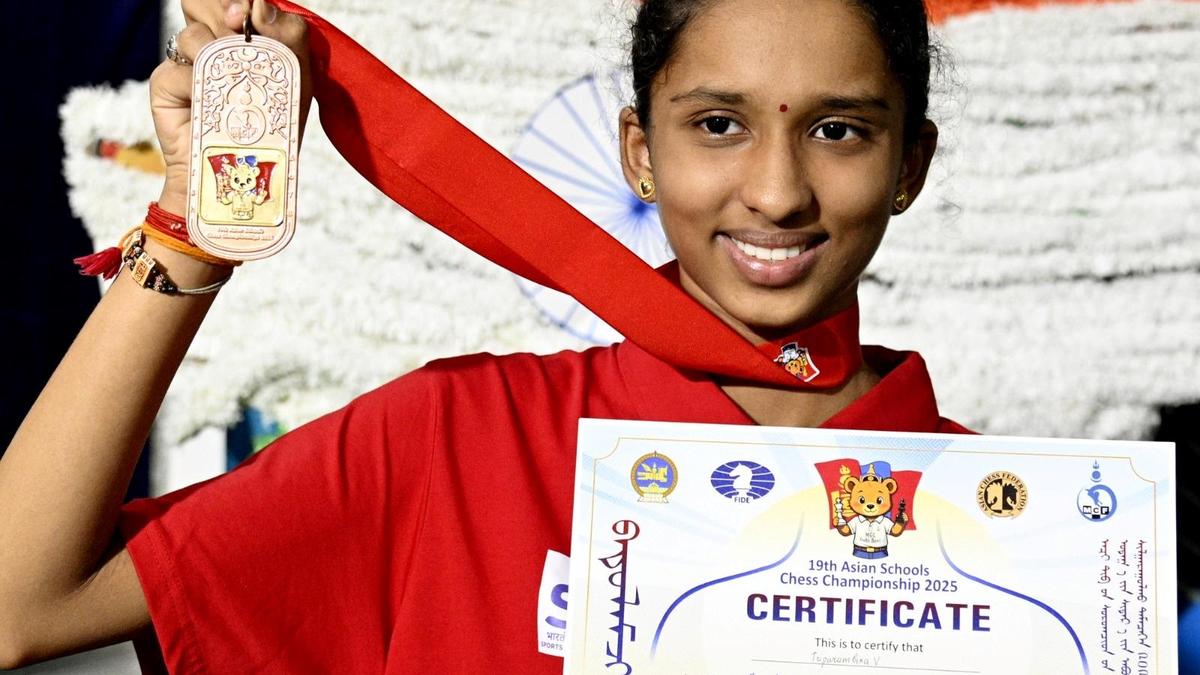 Tirupati student bags bronze in Asian Schools Blitz Chess Championship