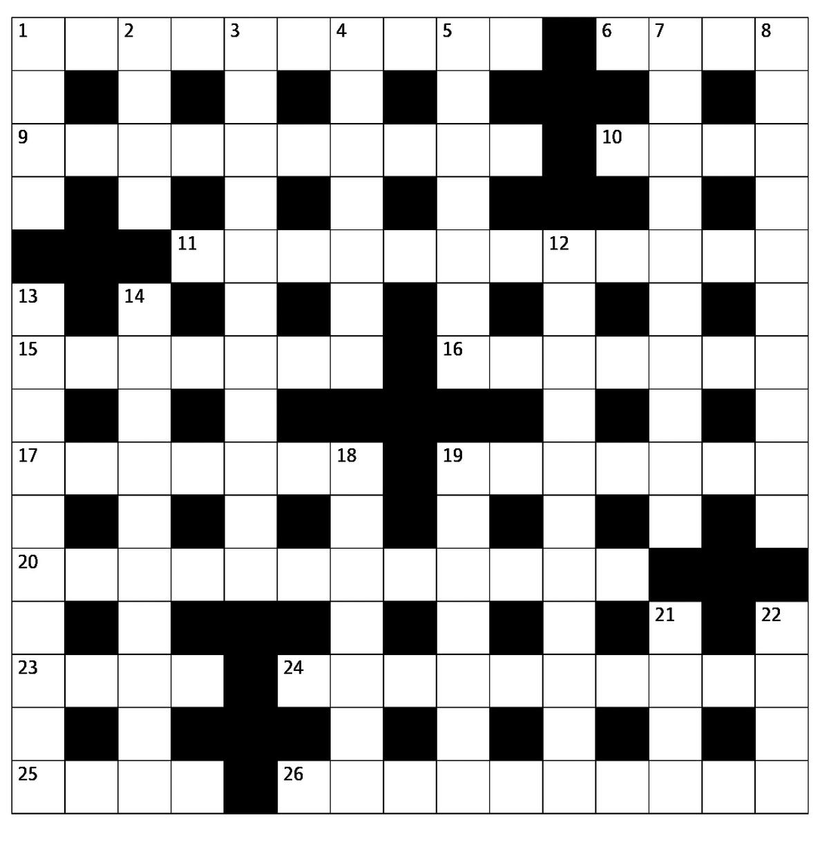 The Sunday Crossword No. 3228