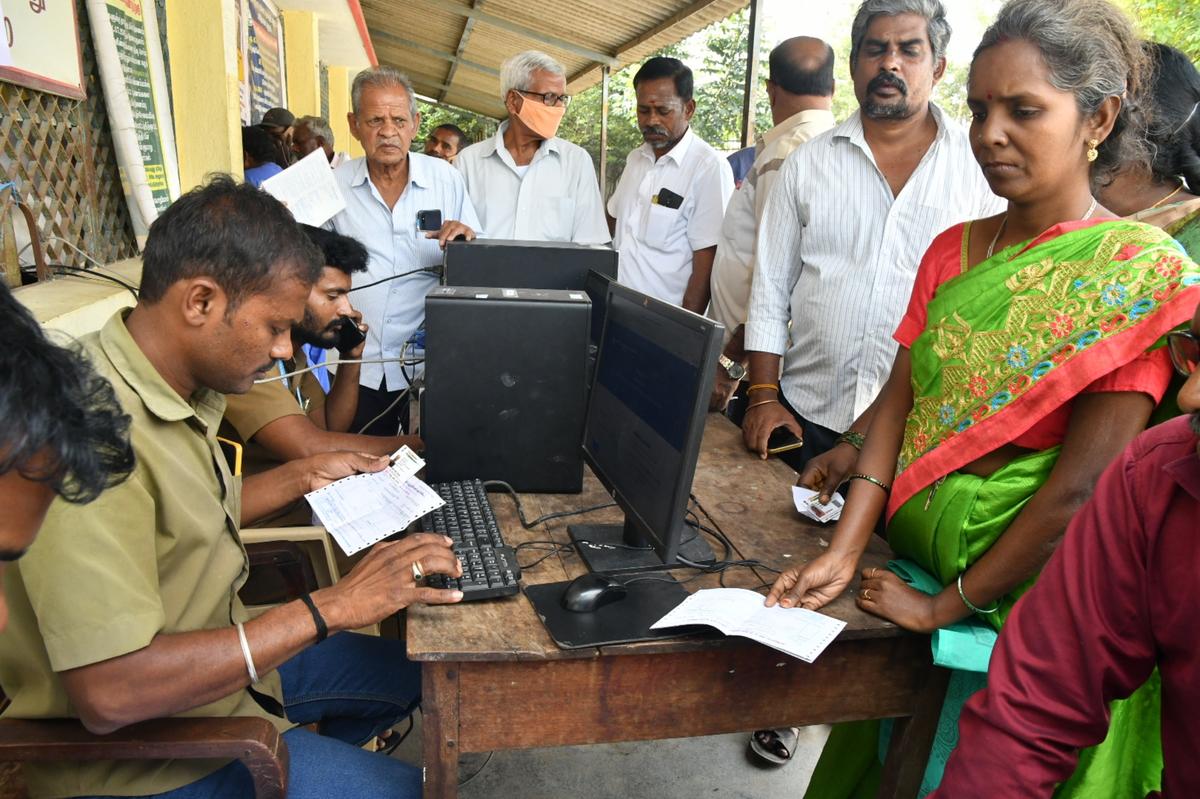 Linking of Aadhaar with power connection begins in Krishnagiri The Hindu