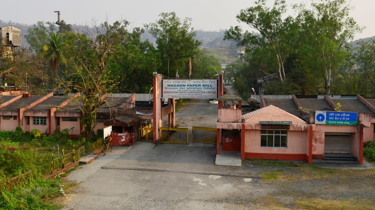 Locked paper mill to be part of Guwahati’s satellite township The Hindu