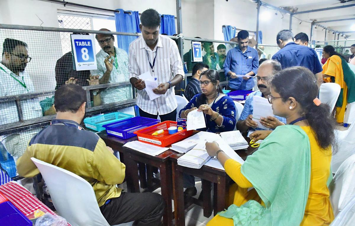 Kerala polls: Congress workers celebrate as UDF leads in early trends