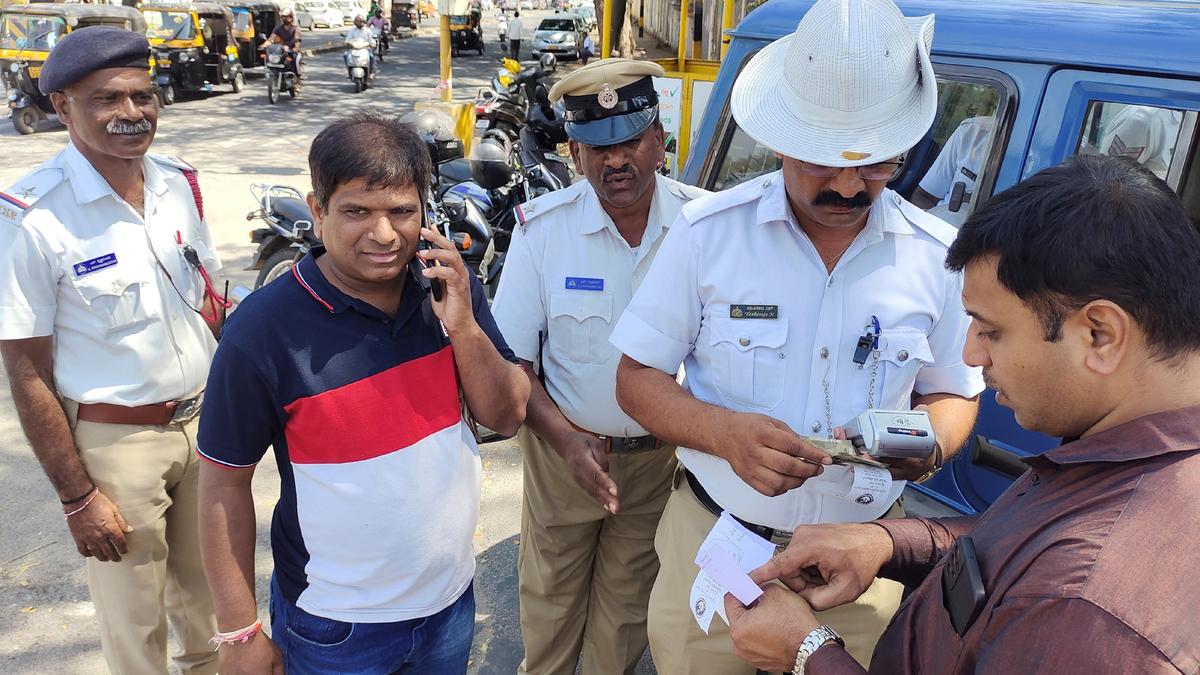 Waiver on traffic violation fine: ₹1.46 crore collected out of ₹127.82 crore outstanding dues