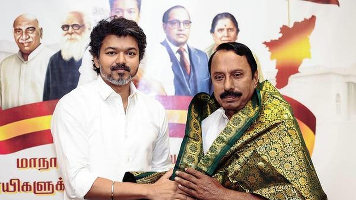 Vijay entered politics believing public service does not require huge financial resources, says Sengottaiyan