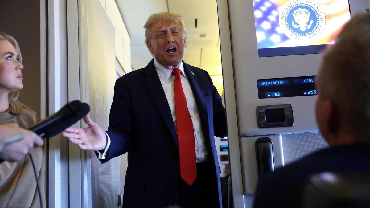 Trump says AI is ‘taking over the world,’ hopes tech bosses know what they’re doing