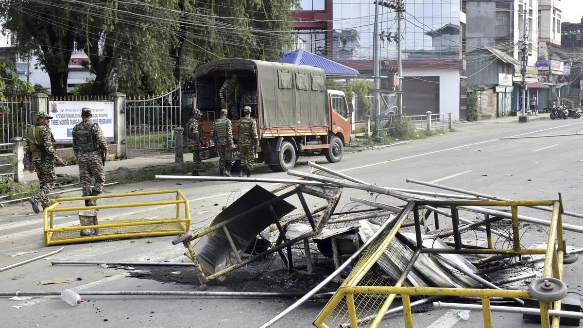 Arrest of Arambai Tenggol leaders triggers violence in Manipur