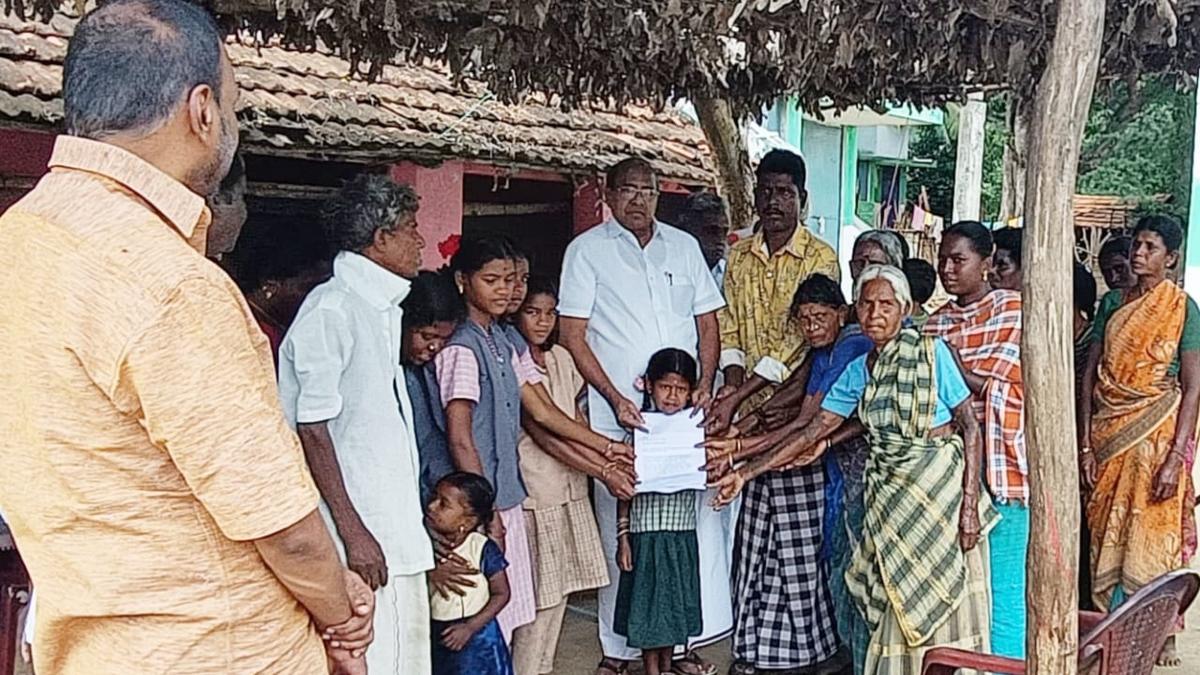 Residents of Vilankombai tribal settlement in Erode district seek road connectivity