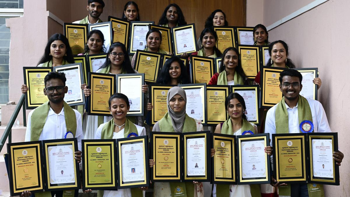 Second and third year convocation held at Nrupathunga Cluster University