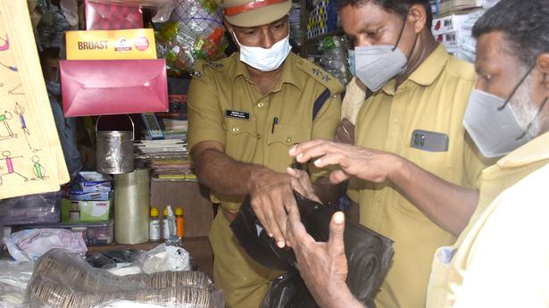 Health wing seizes banned plastic products in Kozhikode