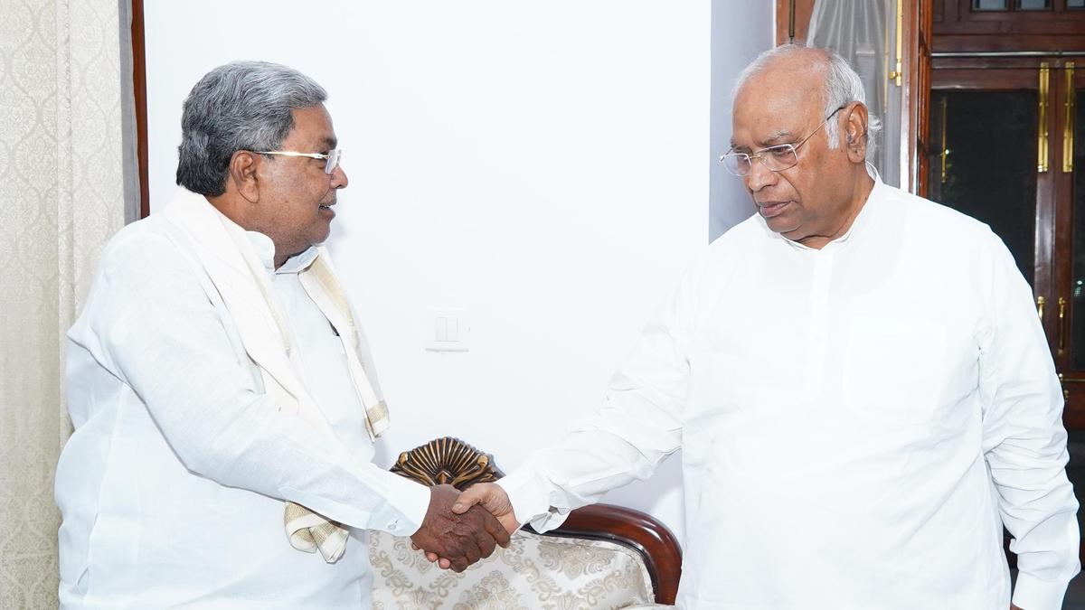 Congress chief Kharge says decision on Karnataka CM change lies with party high command
