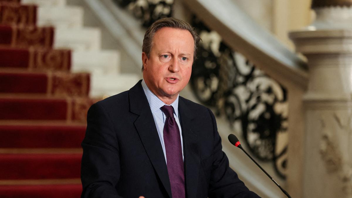 David Cameron says U.K. could recognise Palestinian state; no change in stance, clarifies Downing Street