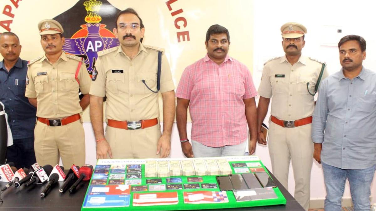 Bapatla police crack ₹74-lakh cyber fraud case, two persons rom Rajasthan  