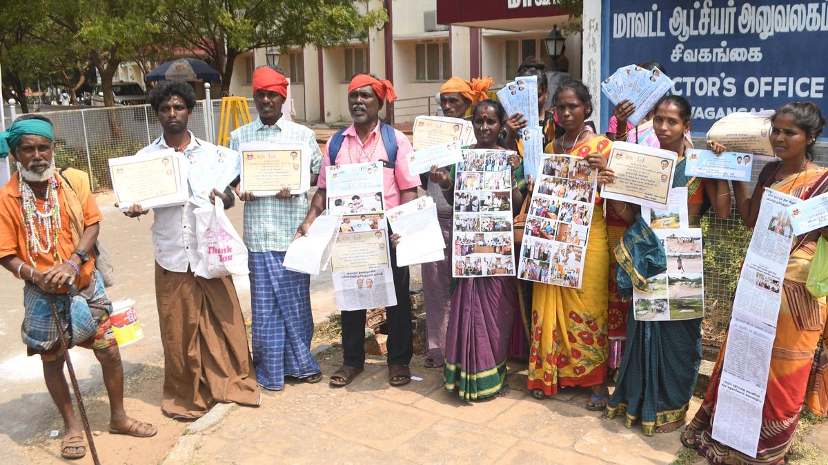 Sivaganga Narikuravar community demands speedy land patta approval, &lsquo;smart village&rsquo; status