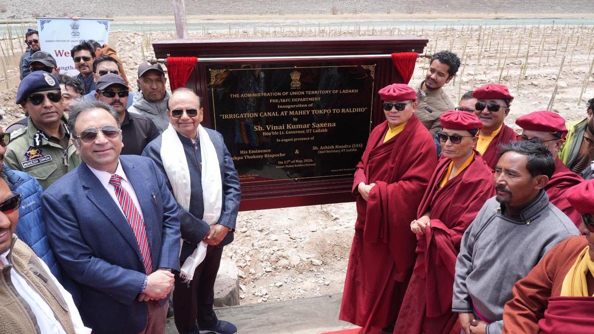 Ladakh’s high-altitude Changthang region gets irrigation canal at 14,000 feet