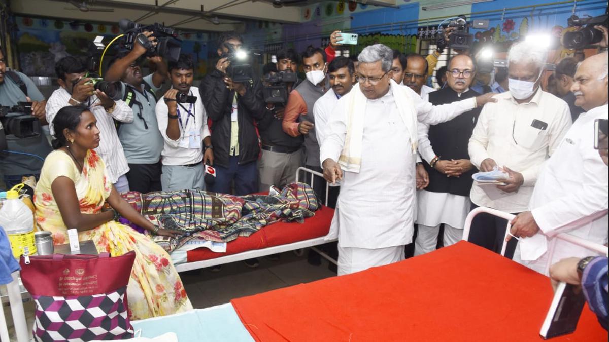 Haveri has remained a backward district because it was represented by a Chief Minister, says Siddaramaiah