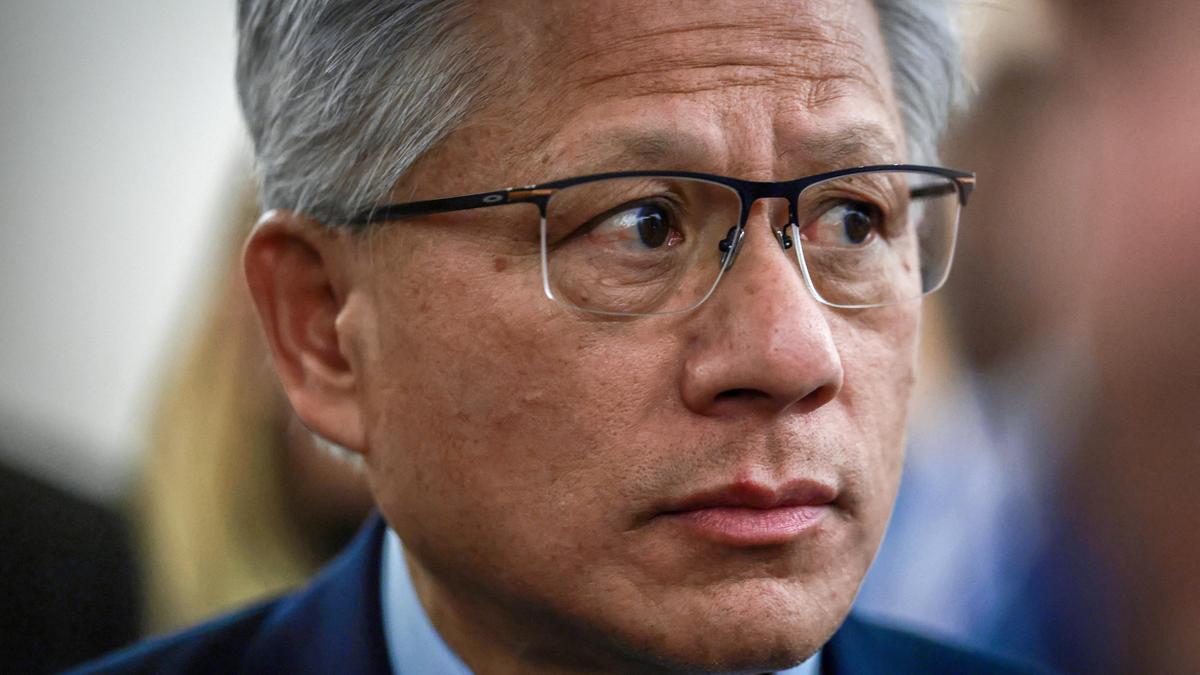 Nvidia CEO Jensen Huang visits Republicans as debate over intensifying AI race rages