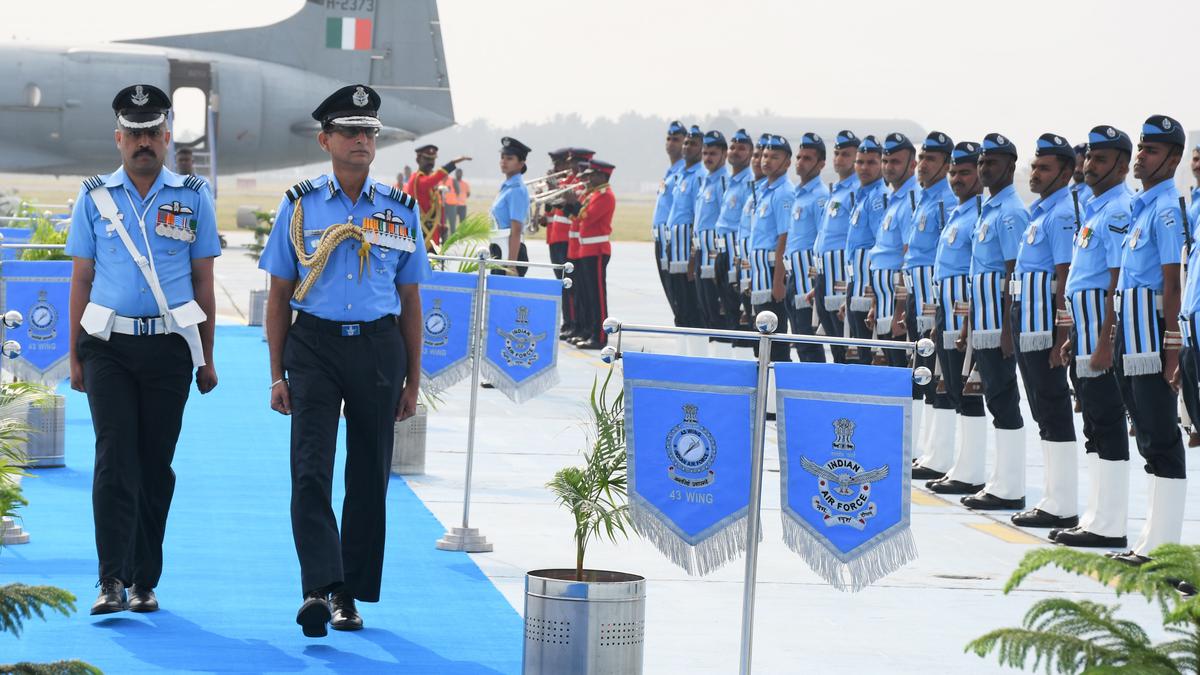 Air Marshal J. Chalapati lauds 33 Squadron on diamond jubilee