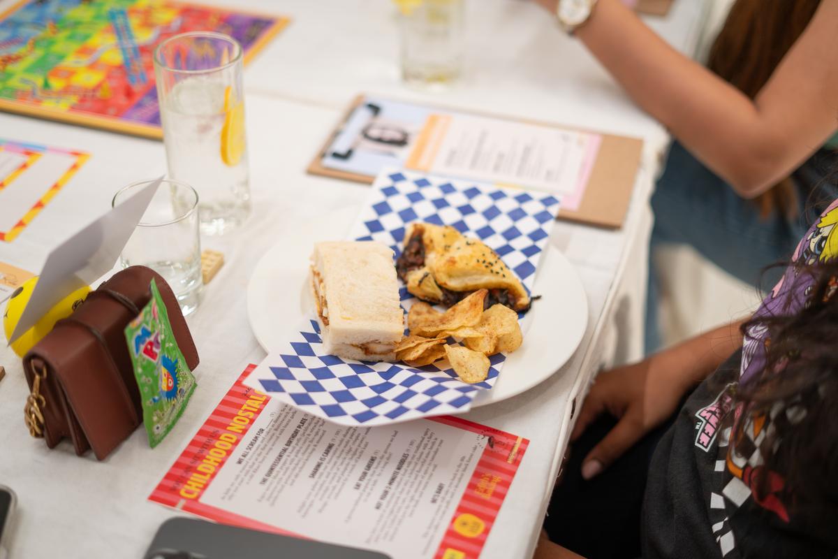 Food plating with a theme at You Can Sit With us 