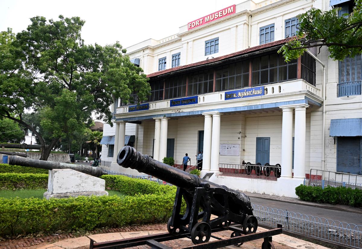 A view of the Fort Museum at Fort St. George