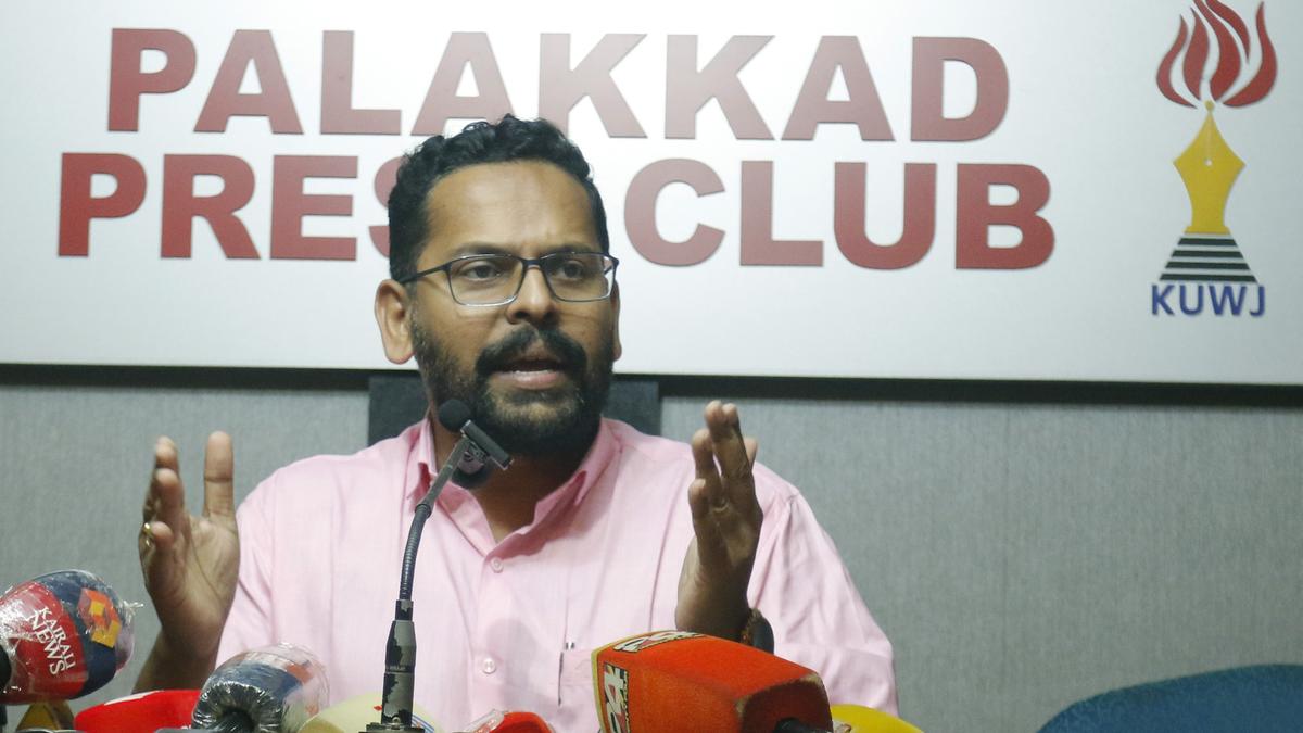 P. Sarin raises banner of revolt against Rahul Mamkootathil’s candidature in Palakkad bypoll in Kerala