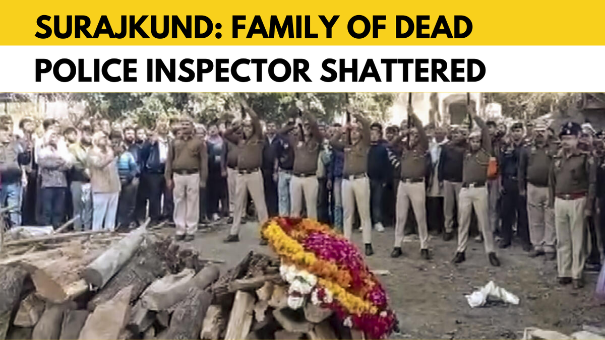 Watch: Surajkund swing collapse: Family mourns death of Haryana police inspector