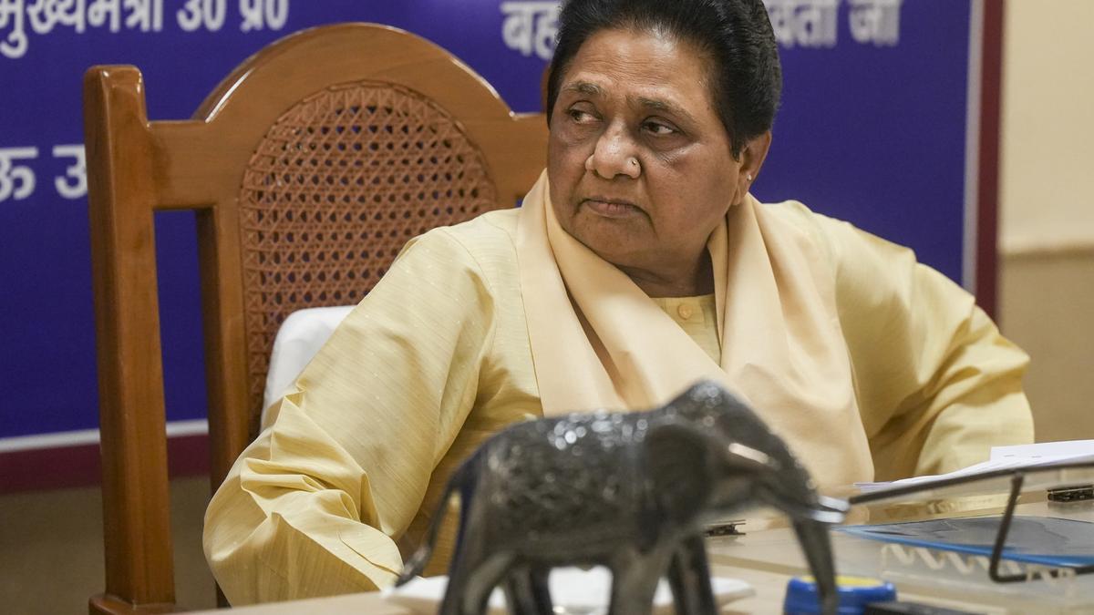 Amit Shah’s statement has offended Ambedkar’s followers: Mayawati