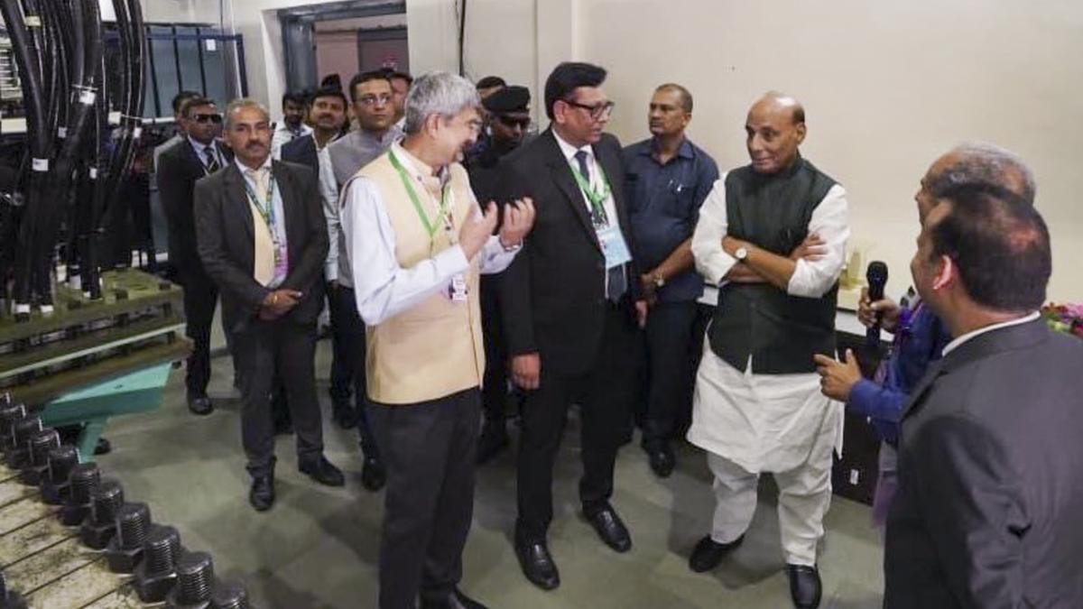 Government targets ₹3 lakh crore in domestic defence production by 2029: Rajnath Singh