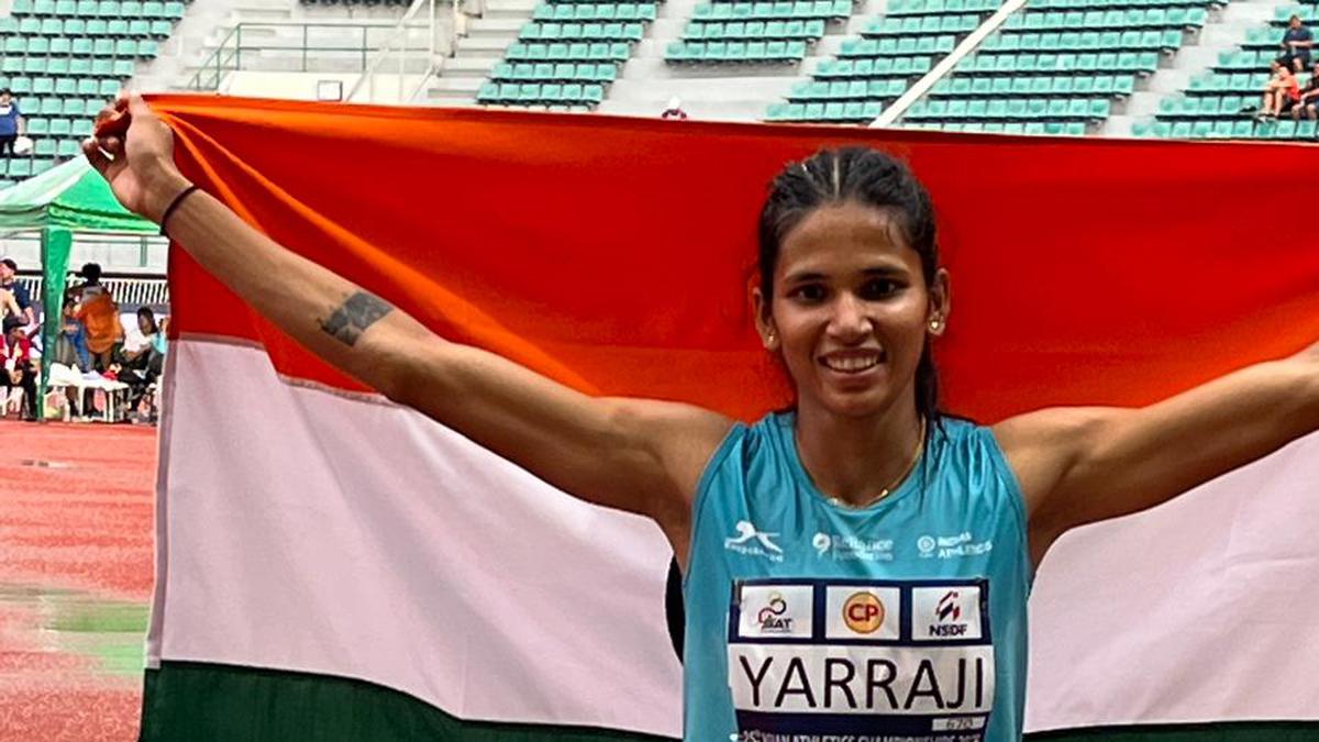 Asian Athletics Championships | India win 3 gold and 2 bronze medals on Day 2