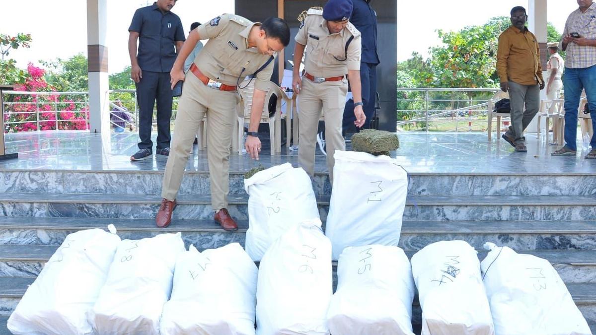 Two arrested, 179 kilo ganja seized