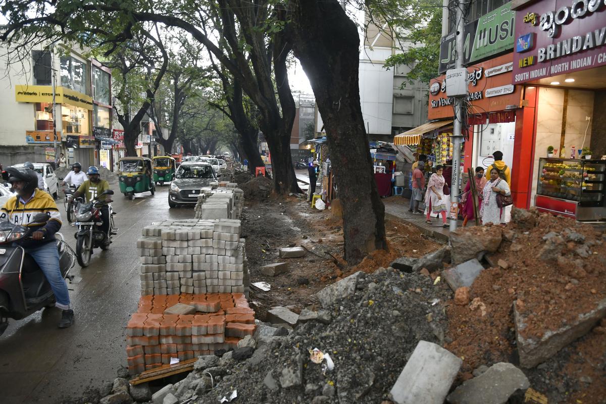 Civic work makes a mess of Malleswaram; traders report business losses 