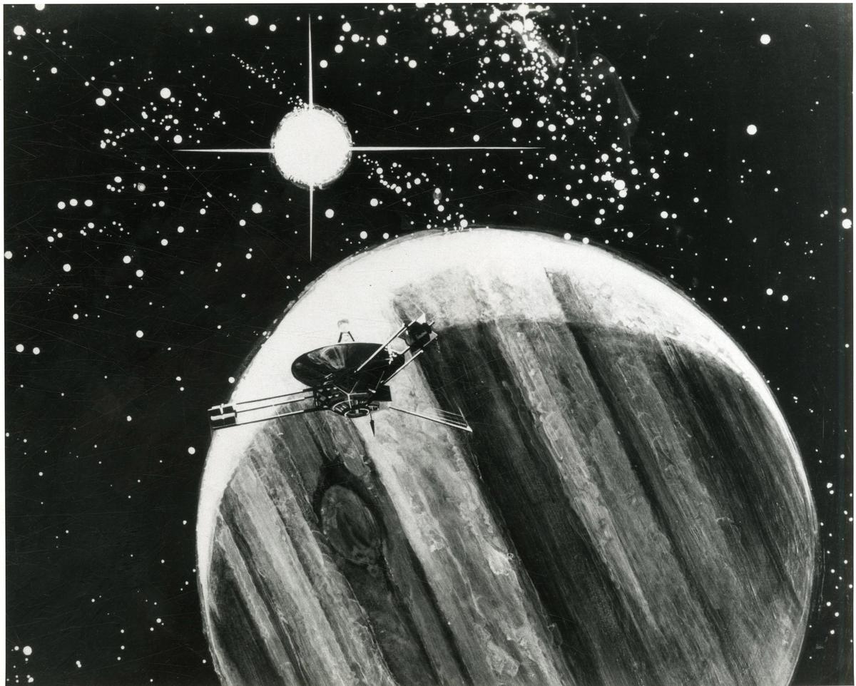 Le rendez-vous de Pioneer 10 avec Jupiter