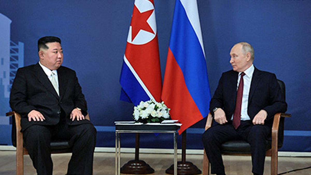 Kim invites Putin to North Korea as he continues Russia visit
