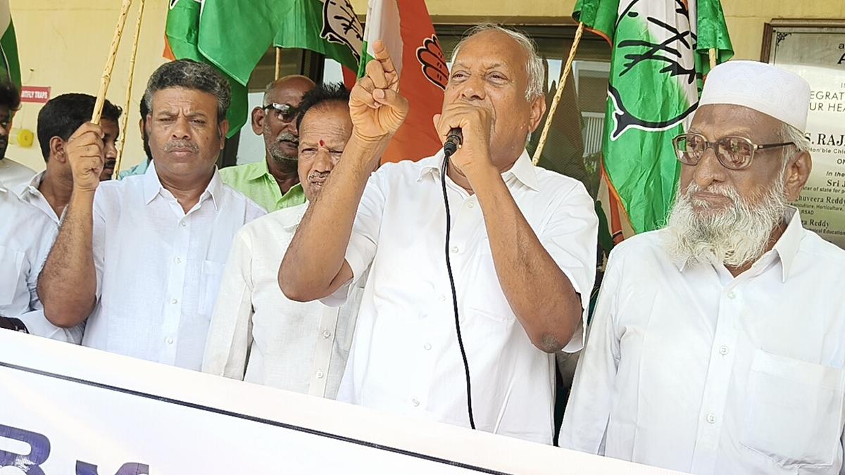 Chinta Mohan flags ‘nepotism’ of YSR, Jagan over vapour-heat treatment plant in Tirupati