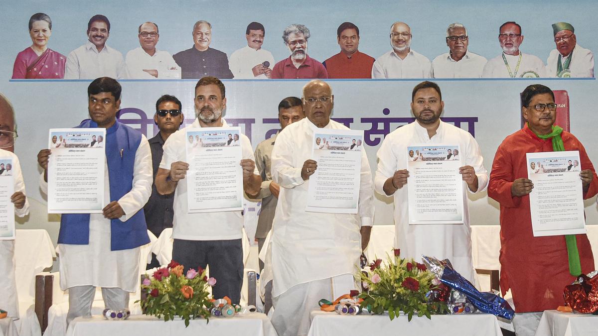 INDIA bloc pledges to deliver legislation to guard Extraordinarily Backward Lessons in Bihar