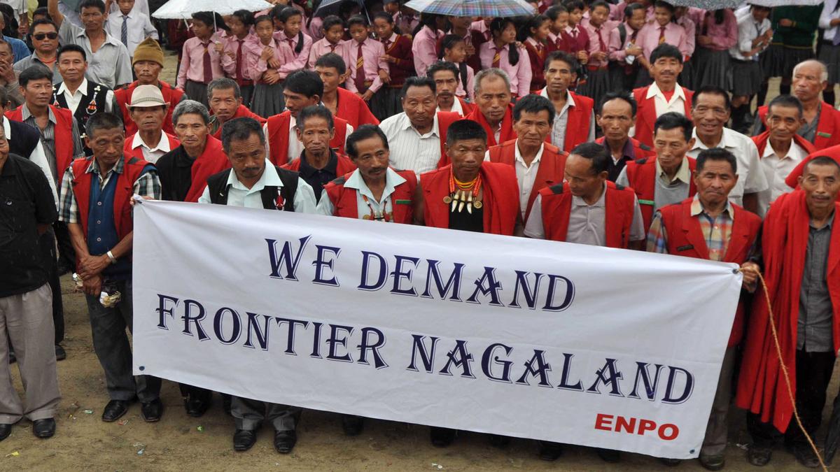 Frontier Nagaland State demand sparks poll boycott threat - The Hindu