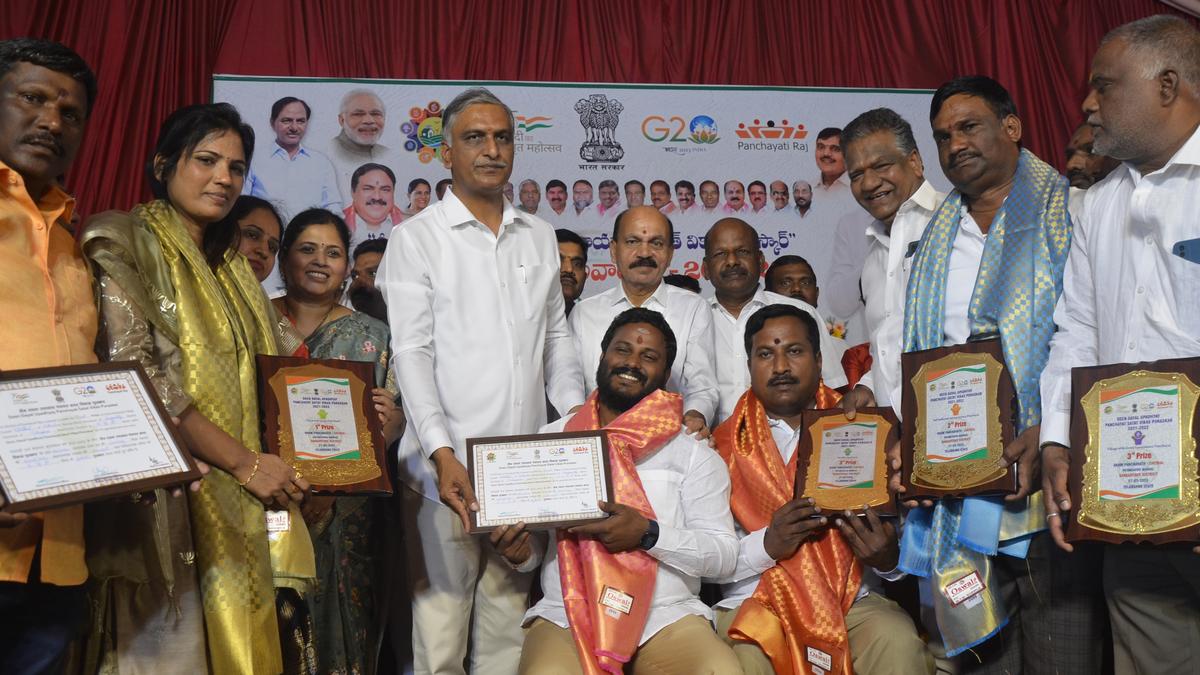 Sarpanches can pay wages, clear bills from April 1: Harish Rao