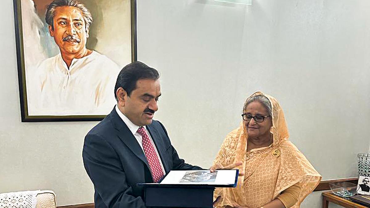 Adani meets Sheikh Hasina as Godda plant begins power export to Bangladesh