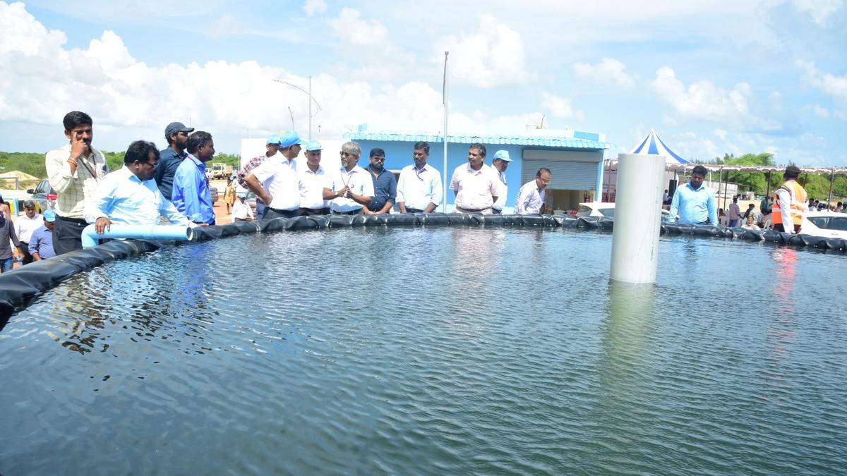 Ballast water treatment facility at NIOT’s seafront site in Tirupati district inaugurated