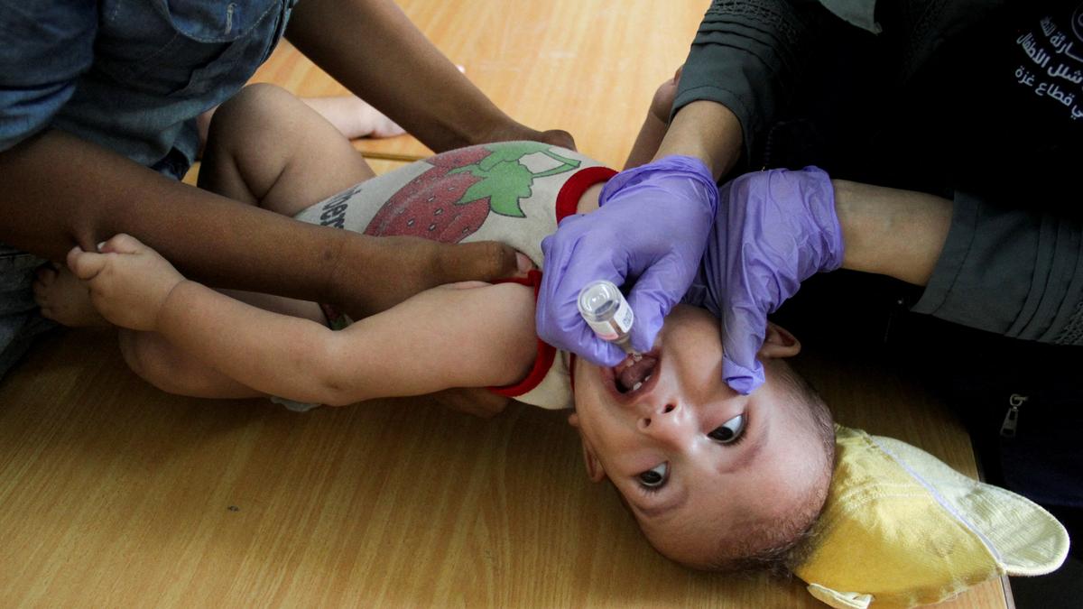 U.N. to add nutrients to second round of Gaza polio vaccinations