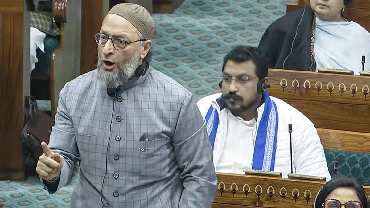 Owaisi opposes One Nation One Election in Parliament