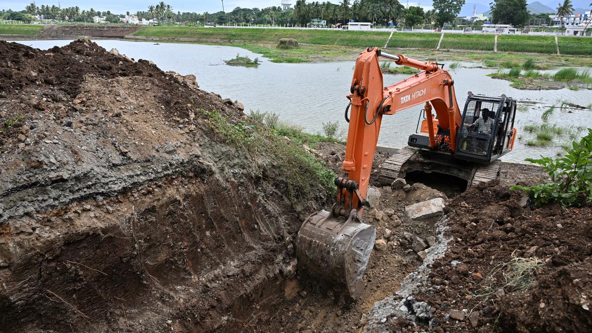 Salem Corporation to construct diversion channels at Bodinaickenpatti Lake