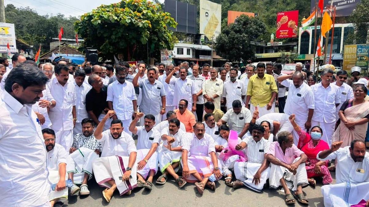 Disruption of road widening works emerging as a political issue in Idukki