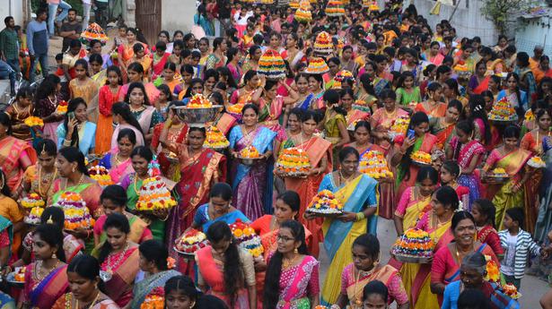 Bathukamma festivities end on fragrant note