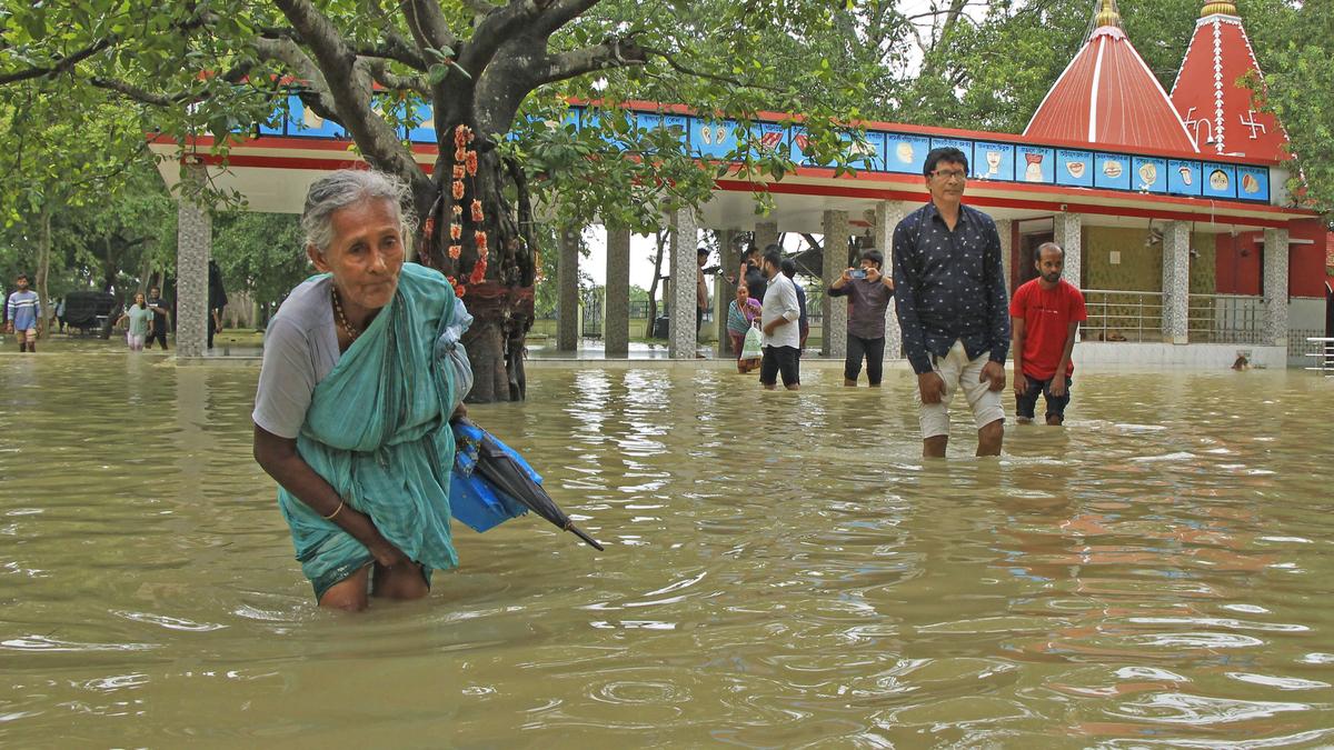 Flight operations suspended in Bengal's Andal airport due to rain, water logging