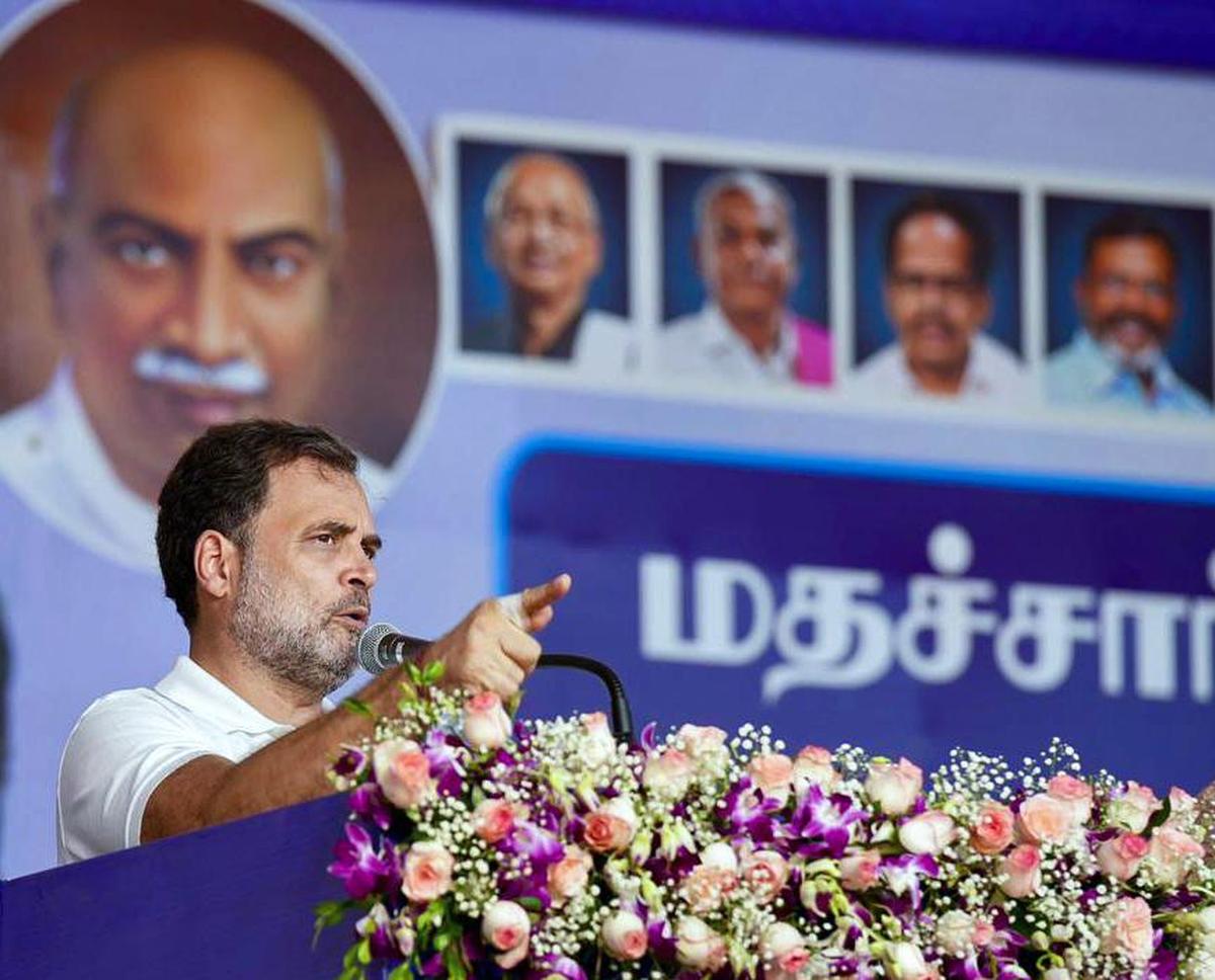 “If Trump says jump…”: Rahul Gandhi targets PM Modi over U.S. trade deal