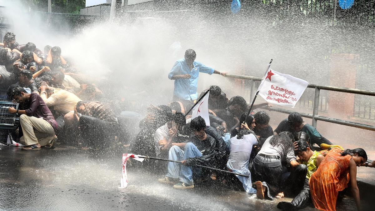Protests erupt in Kozhikode over alleged NEET paper leak